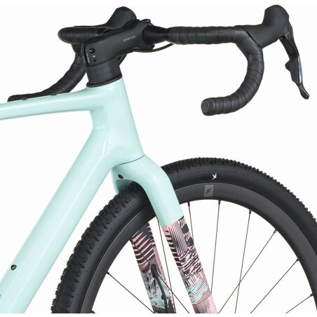 Scott Addict Gravelbike 10 Diamant 28" gelato blue/gelato pink