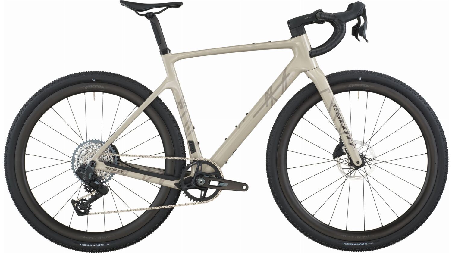 Scott Addict Gravelbike 20 Diamant 28" taupe beige