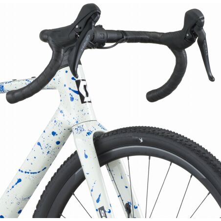 Scott Addict Gravelbike 30 Diamant 28" white/splatter blue