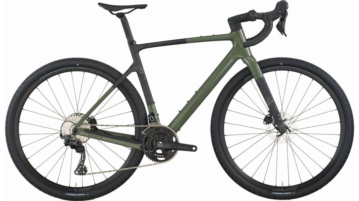 Scott Addict Gravelbike 40 Diamant 28" wenge green