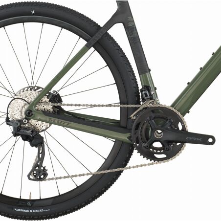 Scott Addict Gravelbike 40 Diamant 28&quot; wenge green
