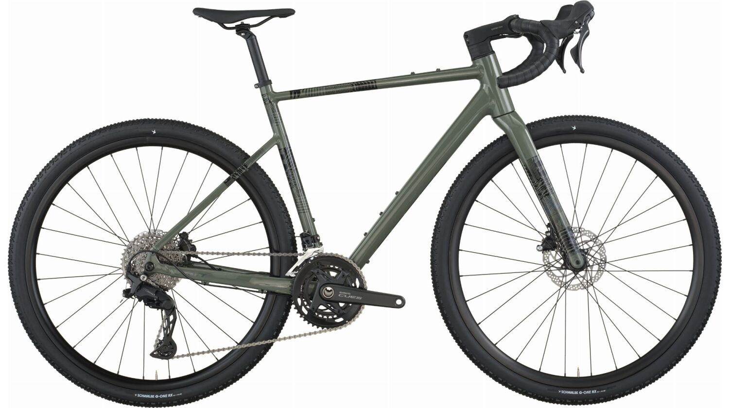 Scott Speedster Gravel 20 Diamant 28" wenge green