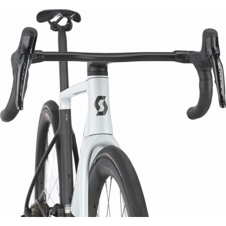 Scott Addict RC Pro Rennrad Diamant 28" cumulus white/carbon black
