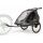 Cube Kinder Fahrradanhänger Double PURE black´n´grey