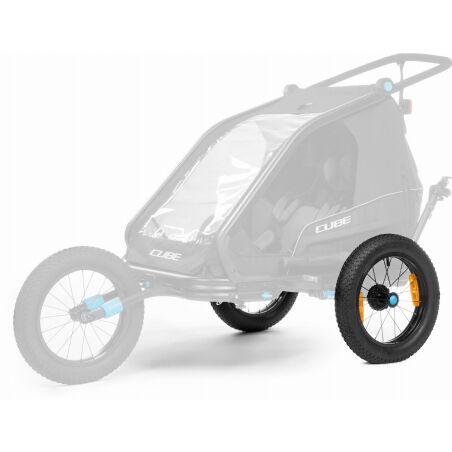 Cube Fat Wheels hinten für Kinder...