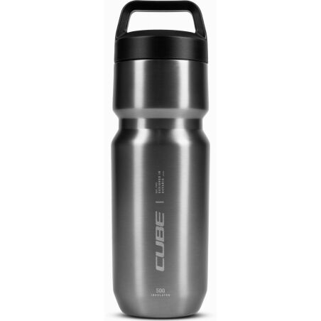Cube Edelstahlflasche Arc insulated brushed grey 500 ml