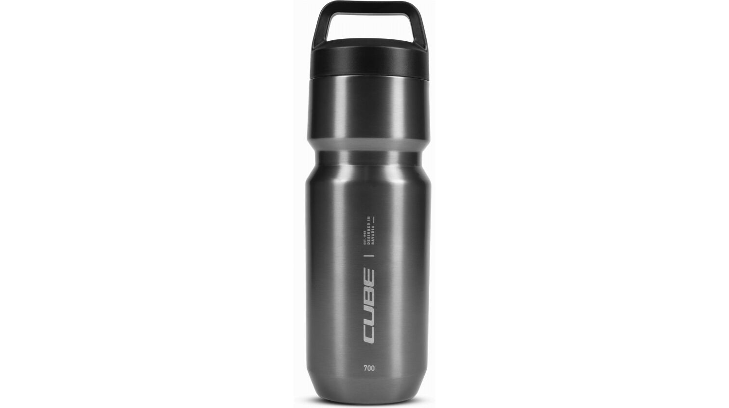 Cube Edelstahlflasche Arc brushed grey 700 ml