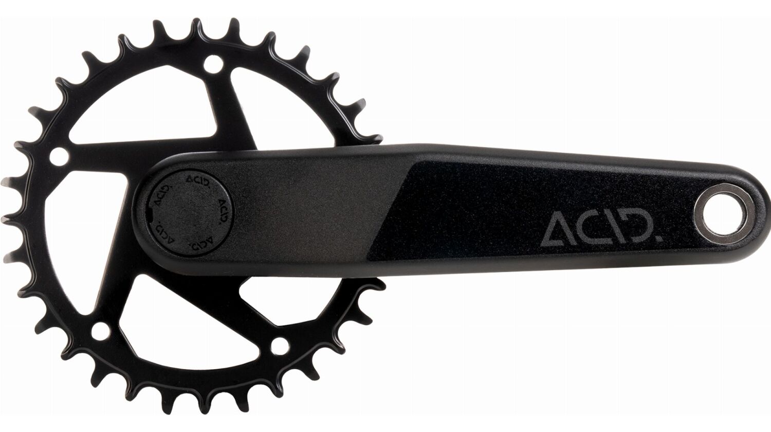 Acid Kurbelgarnitur MTB 32T CL51 kompatibel mit Shimano Cues Antrieb 9-11-fach black
