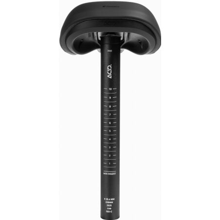 Acid Sattel Numo Rookie black 198 x 125 mm