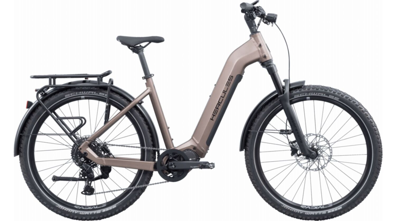 Hercules Nos SUV 2.3 E-Bike Wave 27,5" brown-matt