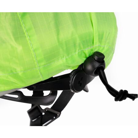 Cube Helm Regen&uuml;berzug green