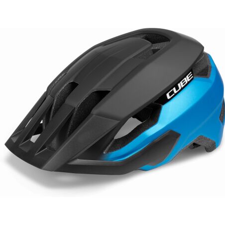 Cube Stray X Actionteam MTB-Helm blue