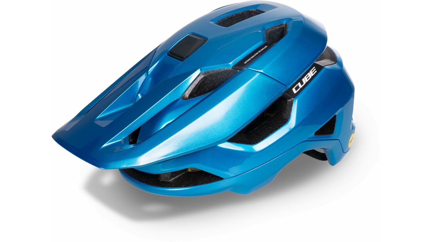 Cube Trooper X Actionteam MTB-Helm blue