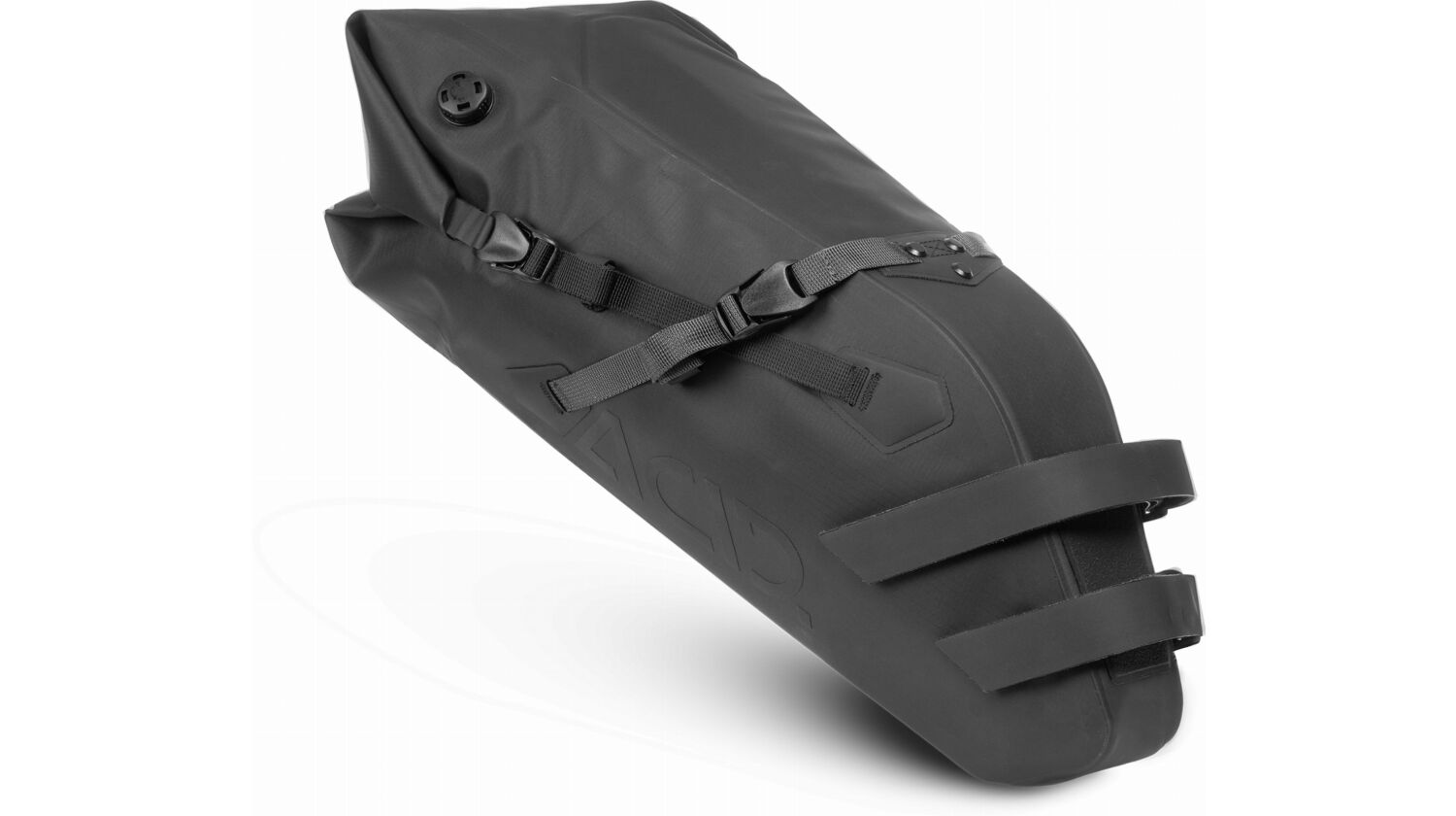 Acid Satteltasche Pack Pure black 10 L