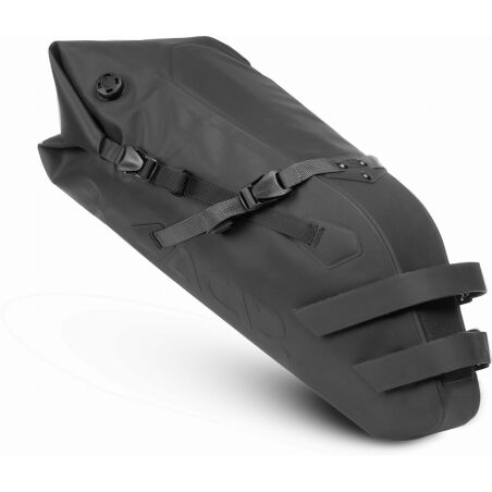 Acid Satteltasche Pack Pure black 10 L