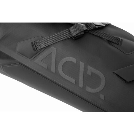 Acid Satteltasche Pack Pure black 10 L