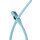 Trelock Strap It Code Lock Kabel-Zahlenschloss 53 cm