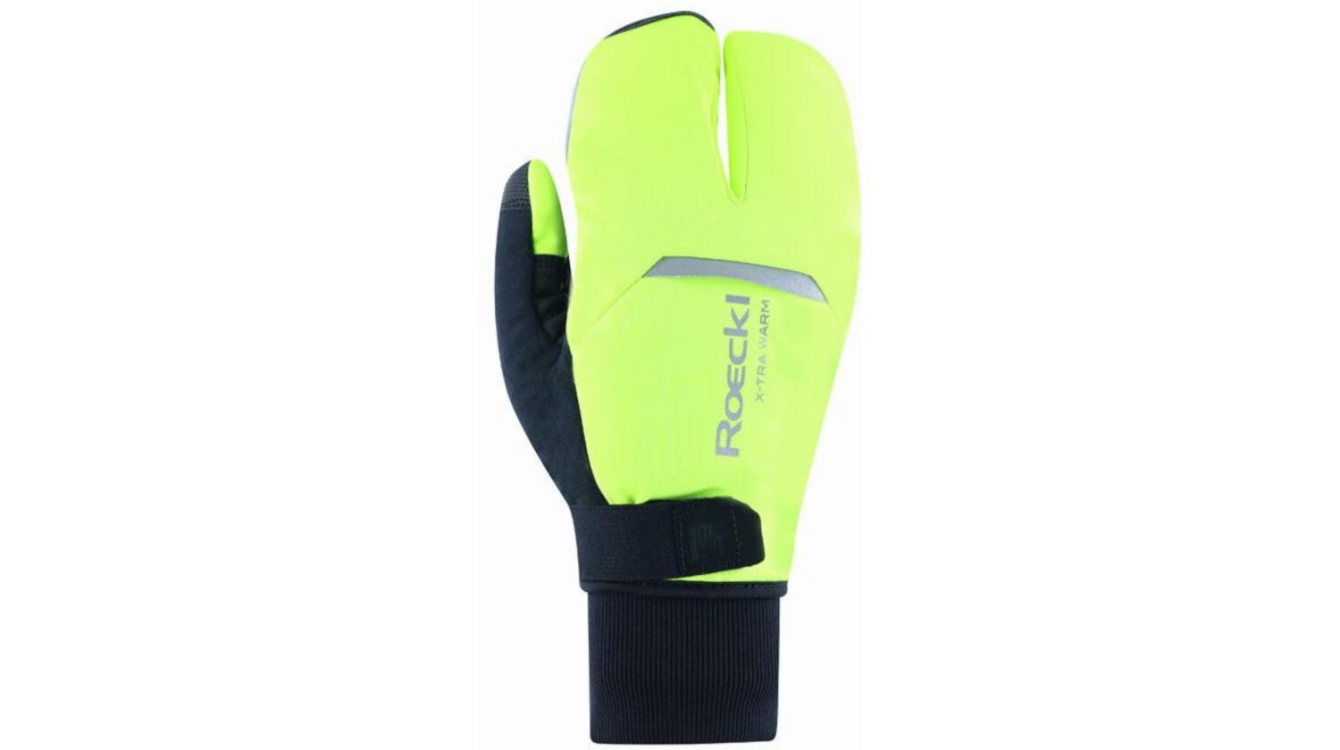 Roeckl Villach 3 Lobster Extra Warm Handschuhe lang fluo yellow