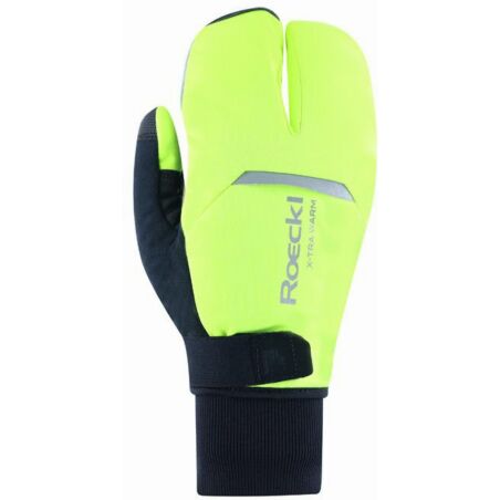 Roeckl Villach 3 Lobster Extra Warm Handschuhe lang fluo...