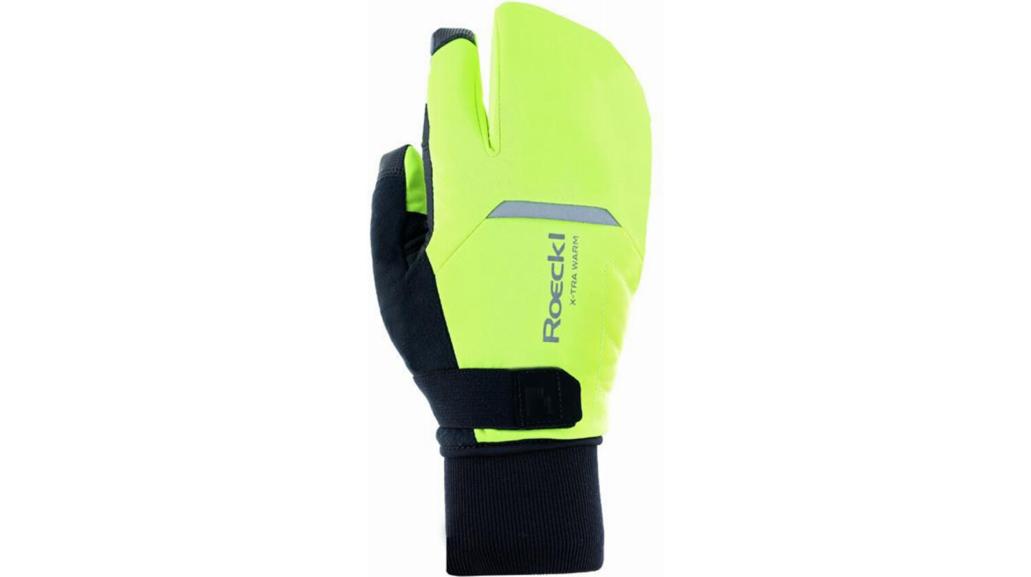 Roeckl Villach 3 Trigger Extra Warm Handschuhe lang fluo yellow
