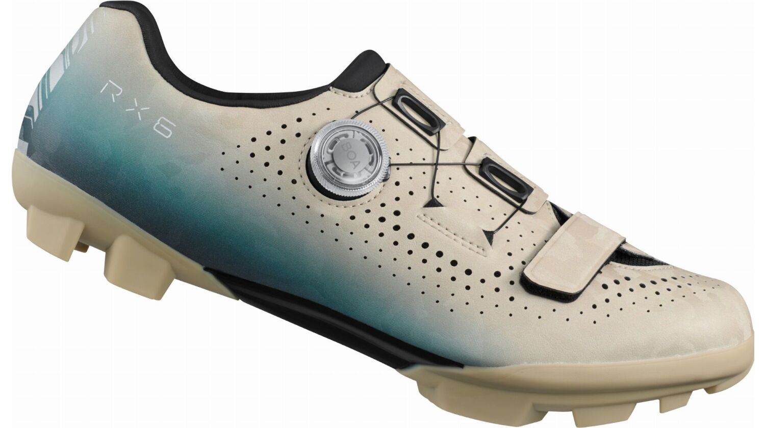 Shimano RX600 Gravel-Schuhe SPD beige