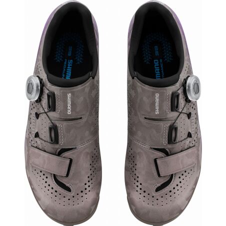 Shimano RX600W Women Gravel-Schuhe SPD spezieller Damenleisten purple
