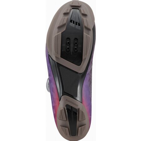Shimano RX600W Women Gravel-Schuhe SPD spezieller Damenleisten purple