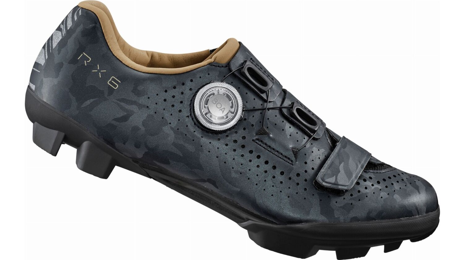 Shimano RX600W Women Gravel-Schuhe SPD spezieller Damenleisten stone gray