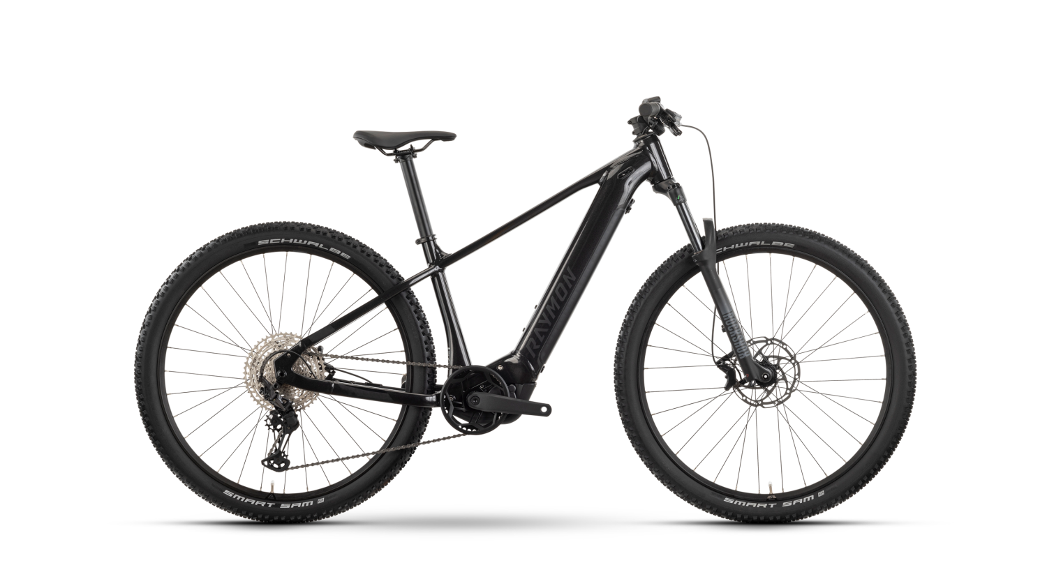 Raymon Hardray Ultra 800 Wh E-Bike Hardtail Diamant mica/black/chrome