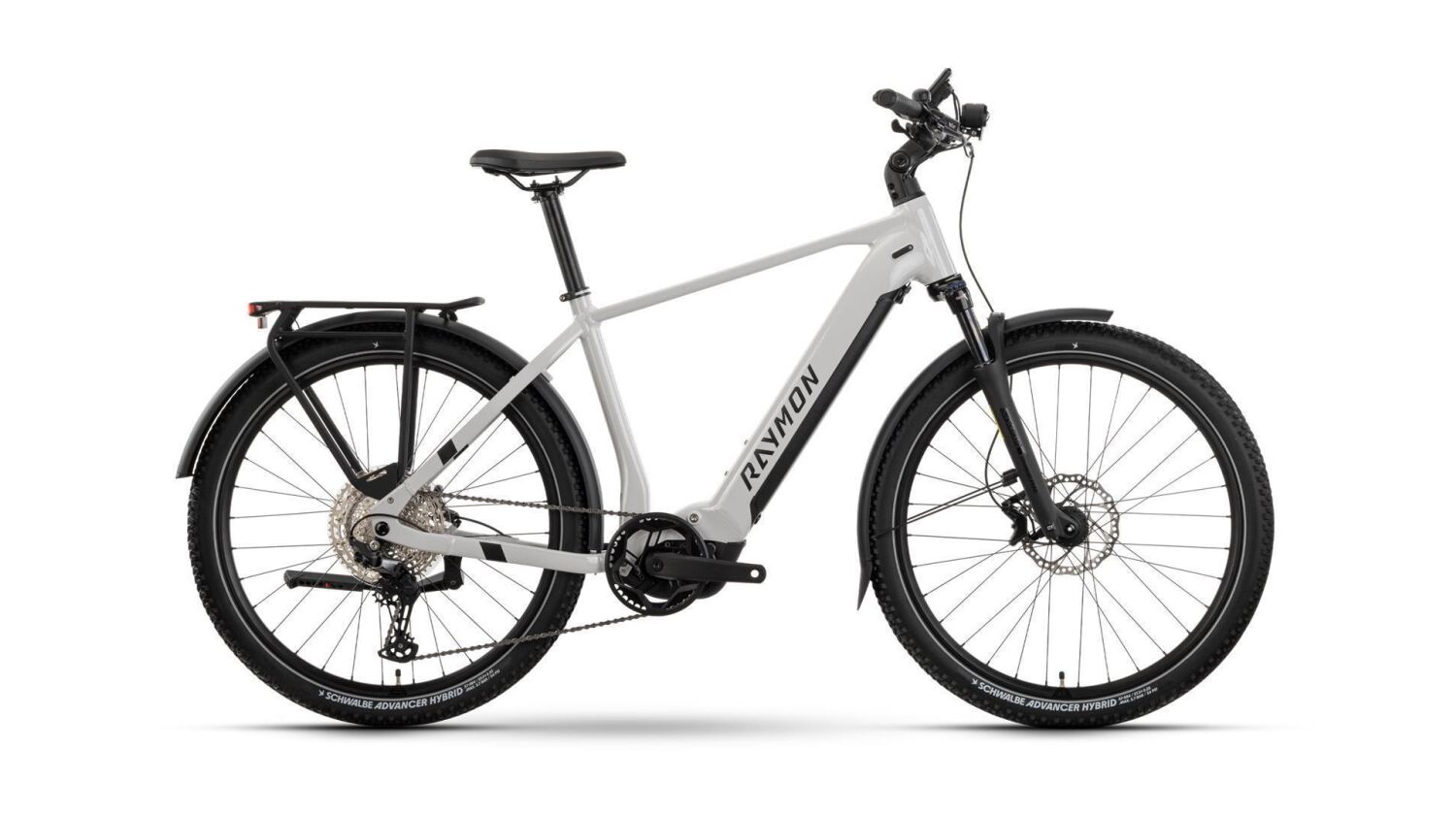 Raymon Tourray Pro 800 Wh E-Bike Diamant 27,5" storm/black/kobalt