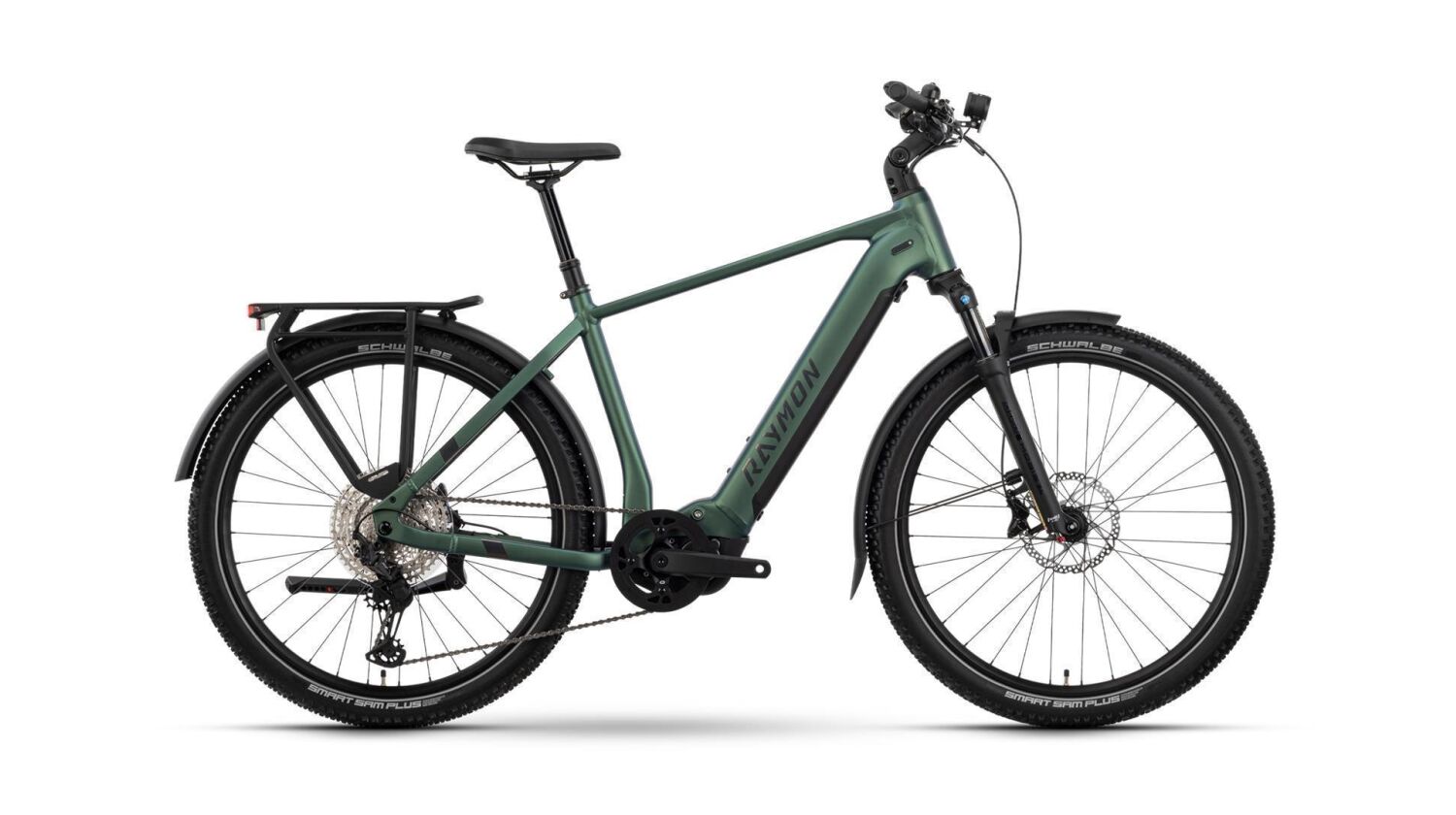 Raymon Tourray Ultra 800 Wh E-Bike Diamant 27,5" sunlight magic/chrome