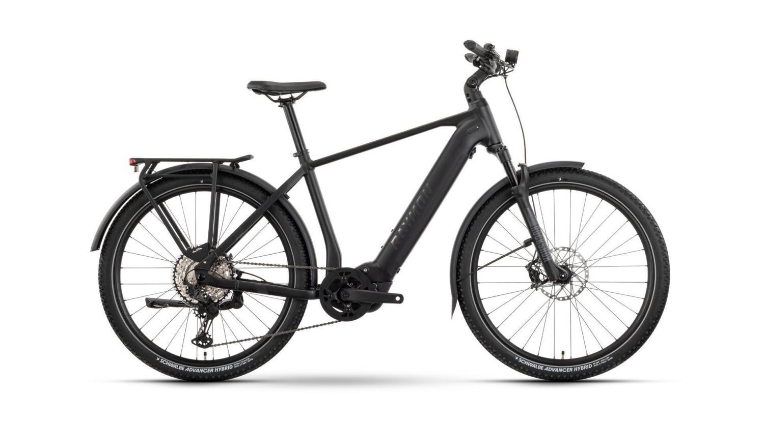 Raymon Tourray Ultimate 800 Wh E-Bike Diamant 27,5" black/chrome/bronze