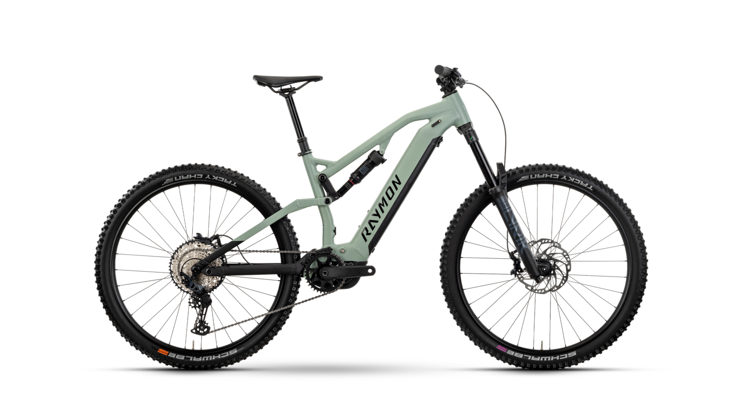 Raymon Trailray 150 Pro 800 Wh E-Bike Fully 29" mint/black/kobalt