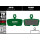 Galfer Bremsbelag Pro SRAM Code R 2011, RSC, Guide RE, DB8, G2 RE 40,7 x 29,6 mm 1 Paar grün