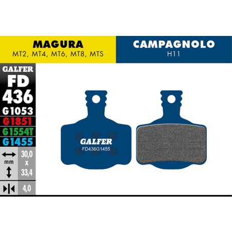 Galfer Bremsbelag Road Magura - MT2, MT4, MT6, MT8, MTS,...