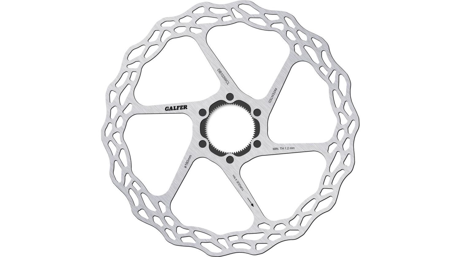 Galfer Bremsscheibe Wave® Fixed Road & Gravel Center-Lock