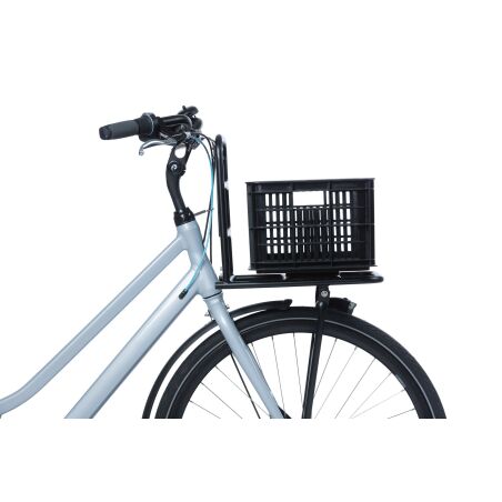 Basil Crate S MIK 2.0 Kunststoff-Fahrradkasten schwarz...