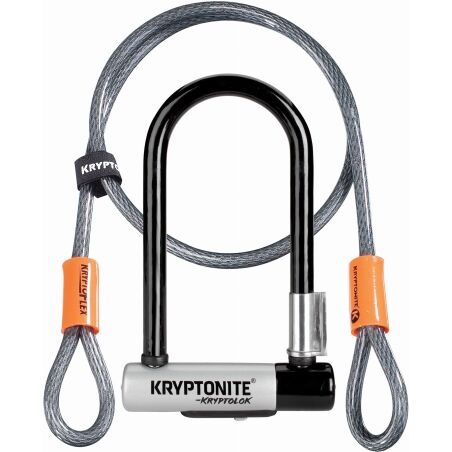 Kryptonite KryptoLok Mini 7 inkl. Flex-Cable, inkl....
