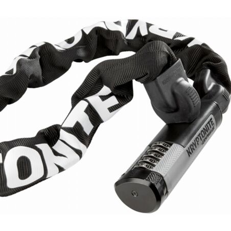 Kryptonite KryptoLok 990 Integrated Combo Chain...