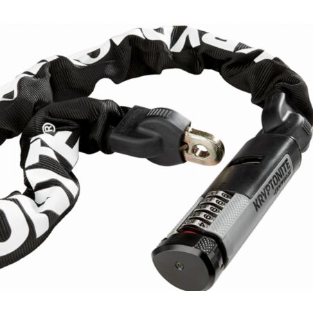 Kryptonite KryptoLok 912 Integrated Combo Chain Kettenschloss 120 cm