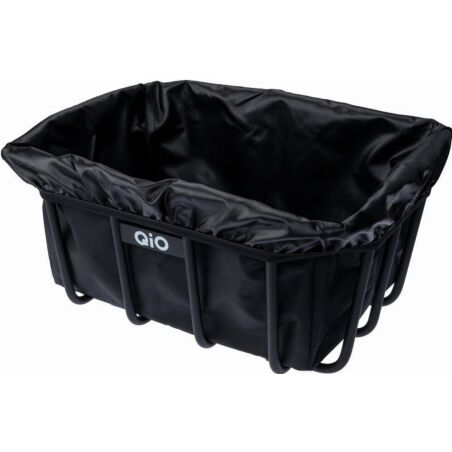 QIO Korb Basket Karl inkl. MIK 2.0 Adapterplatte schwarz...