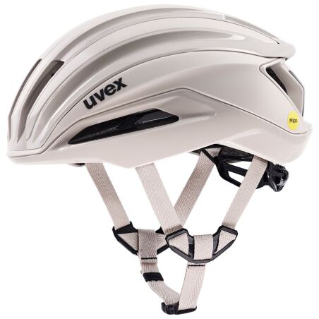 Uvex Surge Aero Mips Rennrad-Helm warm grey matt