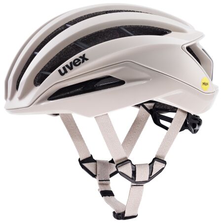 Uvex Surge Aero Mips Rennrad-Helm warm grey matt