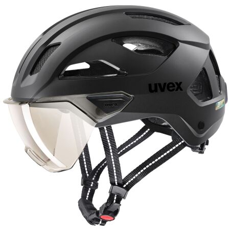 Uvex Stride Visor Helm black matt