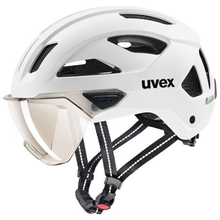 Uvex Stride Visor Helm white matt