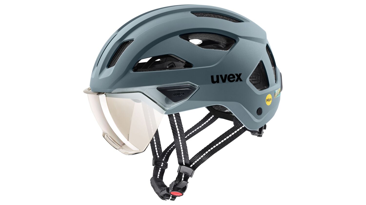 Uvex Stride Visor Mips Helm anthracite matt