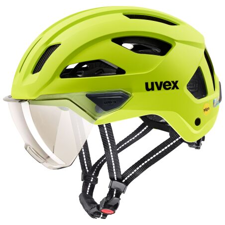 Uvex Stride Visor Mips Helm lime matt