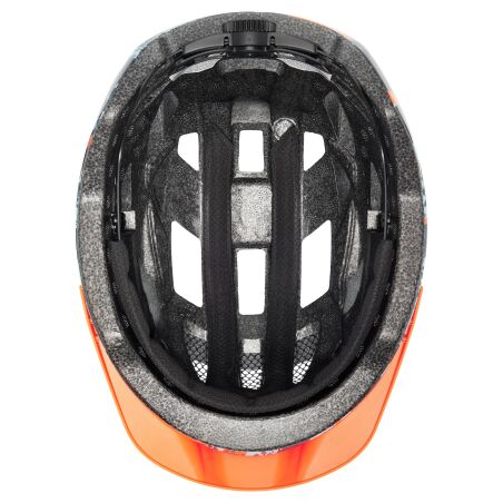 Uvex Air Wing 2 Kinder-Helm papaya-bubble blue