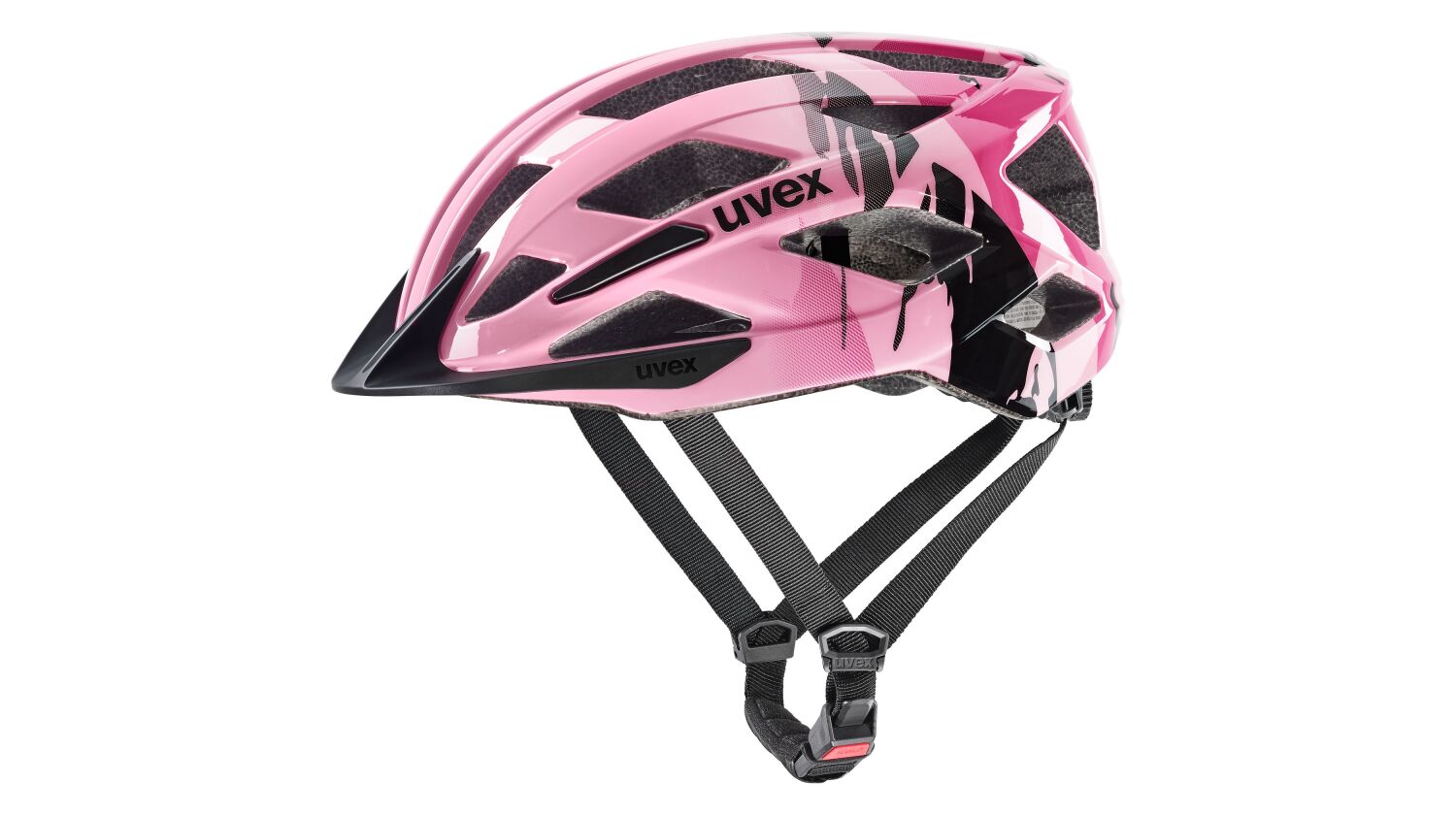 Uvex Air Wing 2 Kinder-Helm strawberry-black