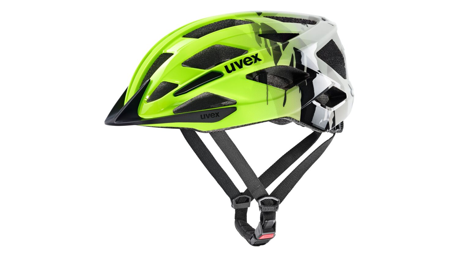 Uvex Air Wing 2 Kinder-Helm neon yellow-black